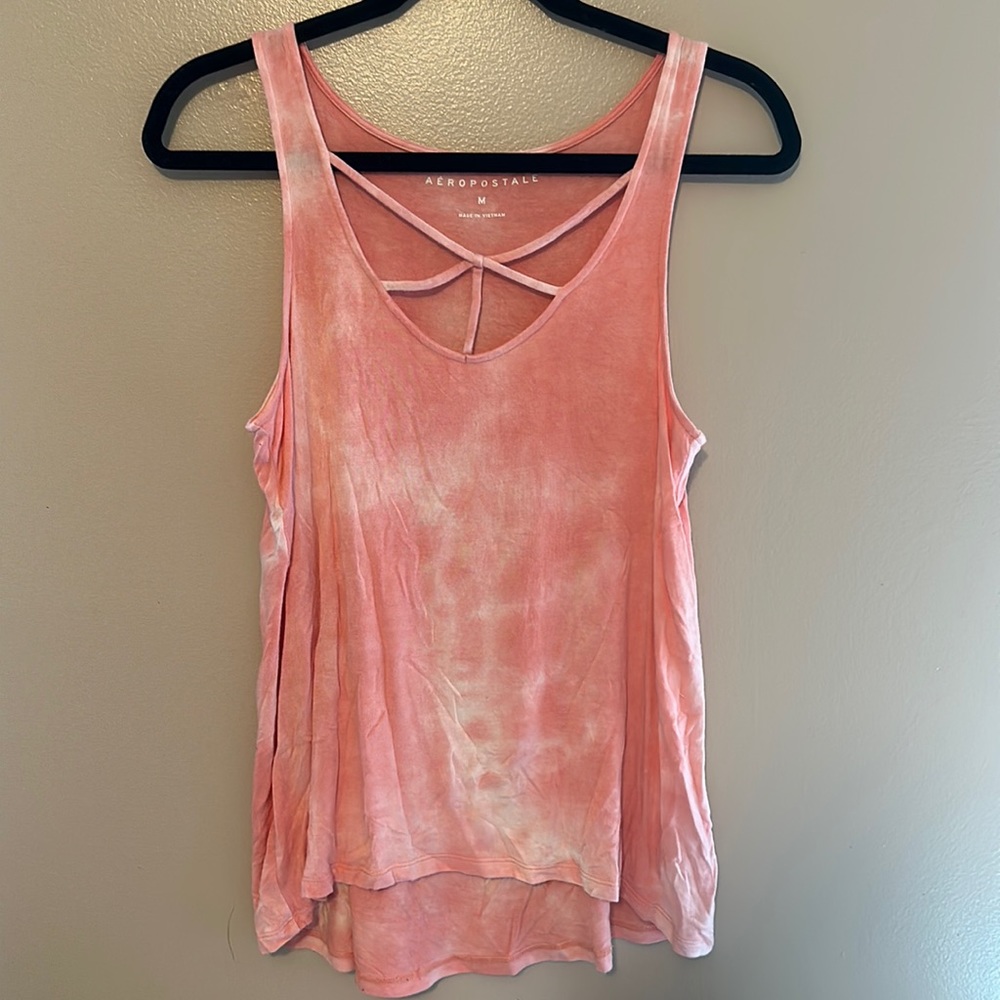 Aeropostale Summer Tie-Dye Tank Top